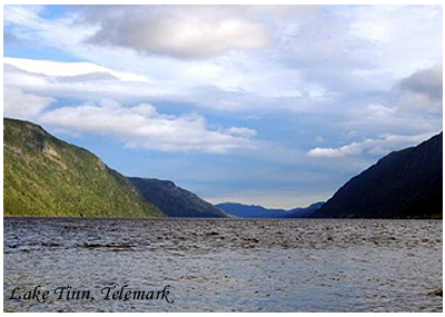 Lake Tinn, Telemark