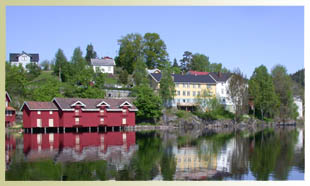 Lake scene in Drangedal